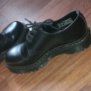 Dr. Martens Women's Black Leather Shoes